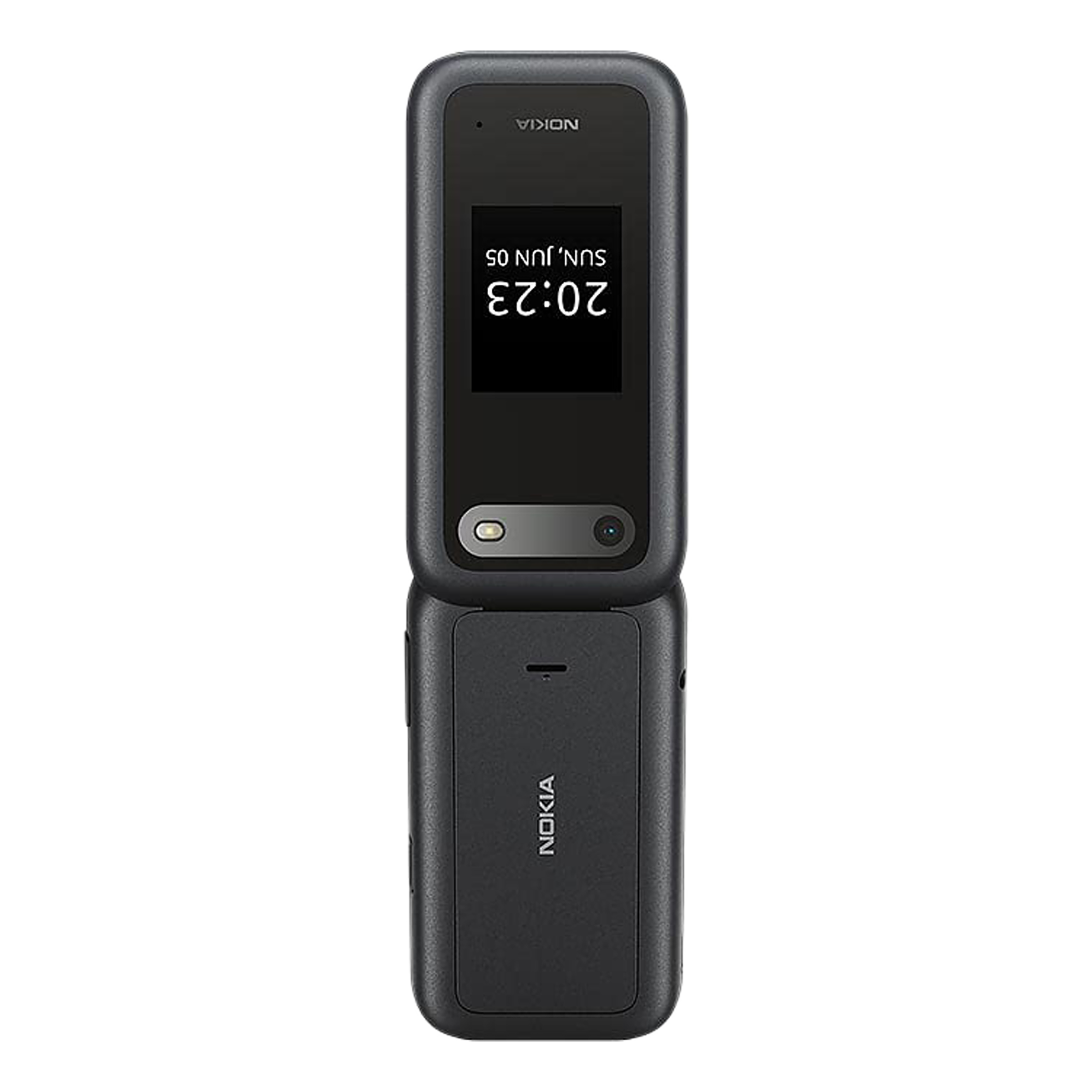 nokia 2660 flip 4g 128mb dual sim - black